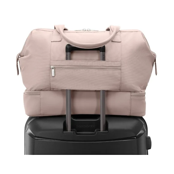 Samsonite Better Than Basic 14-inch Pink Weekender Carry-on Duffel Bag - Picture 11 of 13